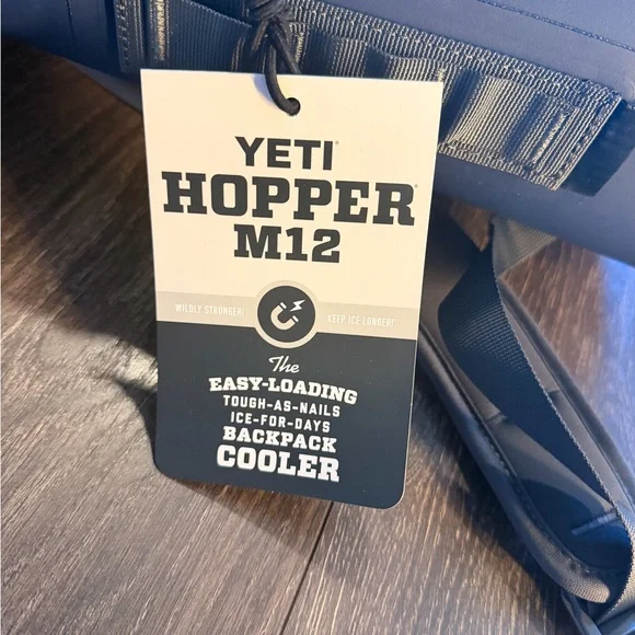 YETI Navy and Gray Backpack - Picture 4 of 6